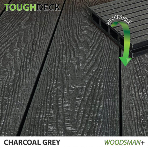 CHARCOAL DECKING WPC BOARDS WOODSMAN