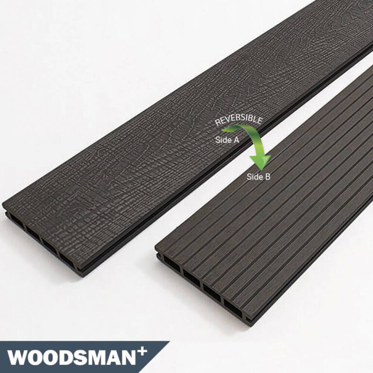 Composite Decking Board Charcoal Woodsman Tough Decking