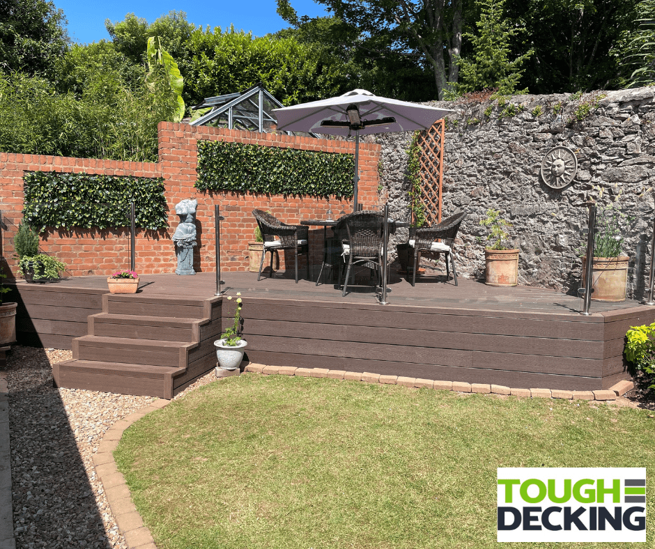 Unique Composite Decking Installation