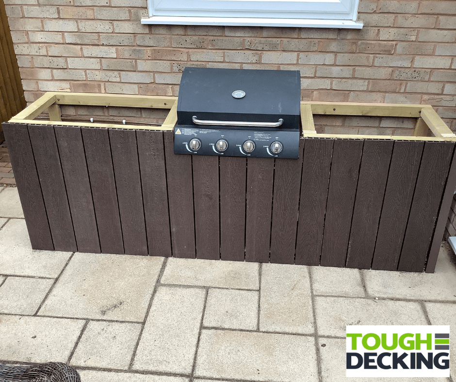 Unique Composite Decking Installation BBQ