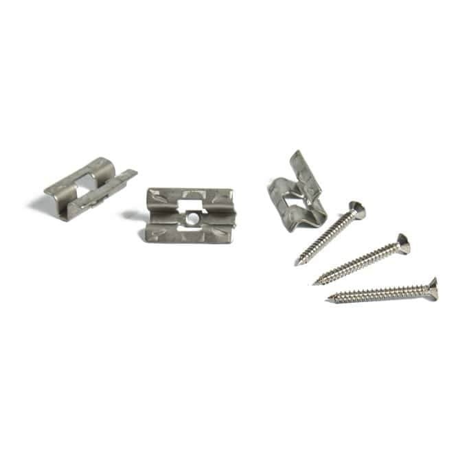 Composite Decking Stainless Steel Fixing T-Clips | Tough Decking